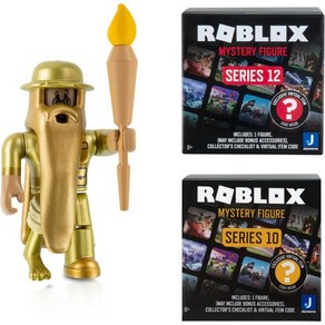 Roblox 로블록스 액션 컬렉션 - 고스트 시뮬레이터: 고스트헌터 로즈 + 미스터리 피, Jailbeak: The Golden Collecto, 1개