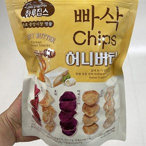 빠삭칩 허니버터 200g 간식 안주