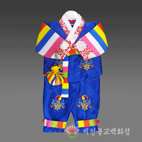 [S]태극깨끼 동자 동녀 - 색상 6가지 (동녀복 동자복 동자옷 동녀옷), 초록, 1개