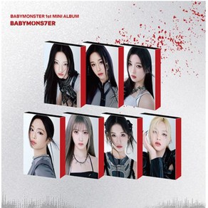 개봉앨범 포토카드 없음 | 베이비몬스터 (BABYMONSTER) ALBUM BABYMONS7ER (YG TAG ALBUM VER.) 버전선택