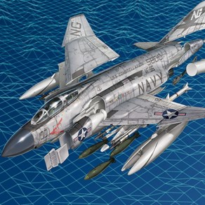 1:72 미해군 F-4J VF-96 쇼타임 100 전투기 프라모델(12515A)