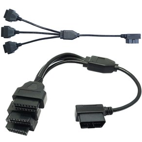 모토일렉트론 OBD2 멀티케이블 분배케이블 1구-3구 1구-4구 멀티형 커넥터