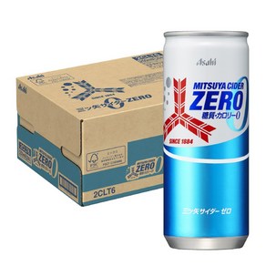 아사히 음료 미츠야 사이다 제로 스트롱 250ml×20개, 250ml, 20개