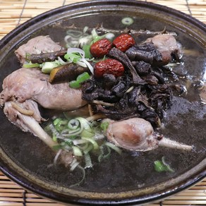 [보양식] 토종오리 능이백숙 - 3인분 조리완료제품 청둥이 오리탕 찹쌀밥, 1개, 3.5kg