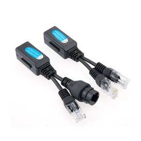 Coms CCTV용 POE 어댑터 RJ45 분배기 결합기 BD134, 1개