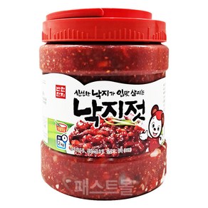 반찬단지 낙지젓(PET), 2kg, 2개