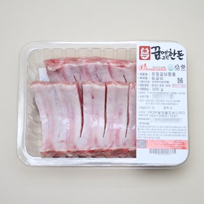 꿈에그린한돈 국내산 등갈비 찜용 (냉장), 1개, 500g