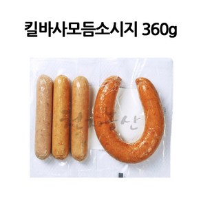 에쓰푸드 킬바사모듬소시지 360g / 칼바사소세지 / 안주 / 간식 / 바베큐, 1개