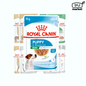 [국내정품]로얄캐닌 강아지 퍼피 미니 파우치 85g[매장], 코트케어 파우치 85g 24.05까지, 85g, 1개