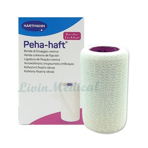 페하하프트 Peha-haft 라텍스프리붕대 (4cm 6cm 8cm) x 4M 1롤, 1개입, 1개