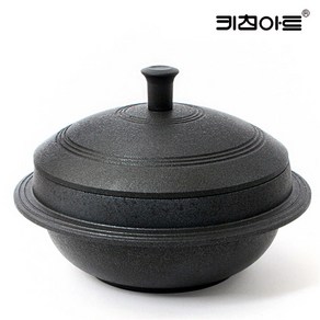 키친아트 6중코팅 통주물 가마솥, 24cm, 1개