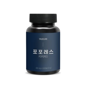 트러스큐어 포포레스 스트레스 긴장완화 (400mg x 60캡슐)1통 2달, 1개, 60정