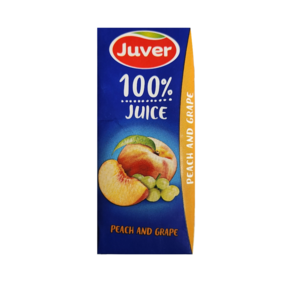 후버 복숭아&포도주스, 10개, 200ml