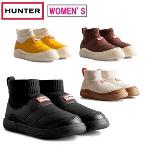 HUNTER 헌터 IN/OUT PUFFER 니티드 부츠 WFS2265REN 슬립온 숏부츠 4컬러