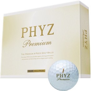 브리지스톤 파이즈 PHYZ 프리미엄 골프공 bidgestone, 12개입, 1세트