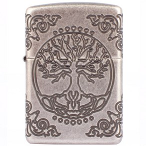 ZIPPO 지포라이터 29670 TREE OF LIFE DESIGN 오일포함