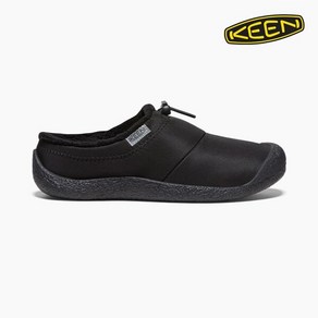 [킨] [공식] KEEN 하우저3 패딩 슬리퍼 BLACK NYLON