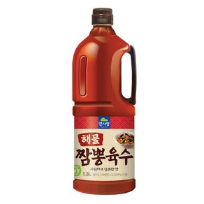 면사랑 해물 짬뽕육수 1, 1.8L, 3개