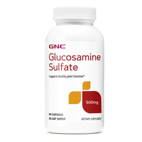 GNC 글루코사민 설페이트 500mg 캡슐, 90개입, 1개, 90정