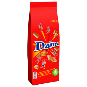 다임 Daim 밀크 초콜릿 아몬드 카라멜 프랄린, 1개, 200g