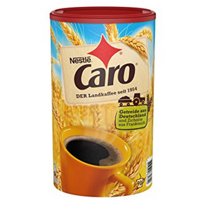 네슬레 CARO Nestle 카로 무카페인 비건 커피 가루 보리 맥아 치커리 호밀 곡물커피 200g 2개