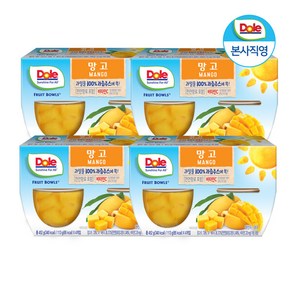 Dole 후룻볼 망고 113g x 16개입 과일 통조림