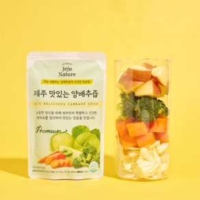 제주 맛있는 유기농 양배추즙 100ml X 30포 X 1박스, 3L, 1개