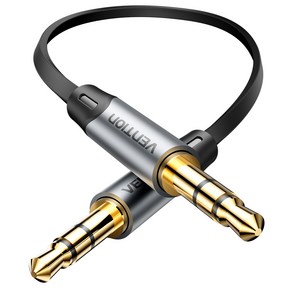 벤션 금도금 단자 3.5mm 스테레오 오디오 AUX 케이블, 혼합색상플랫(BAP), 3m