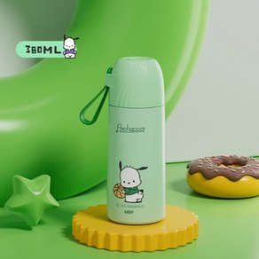 다나에 산리오 캐릭터 대용량 텀블러 550ml 시나모롤, 380ml, 포차코, 1개