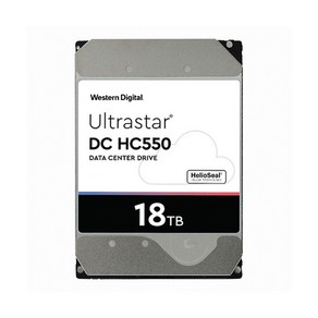 WD Ultasta HC550 18TB SATA3 WUH721818ALE6L4 기업