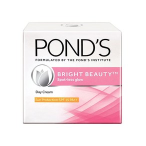 Pond's POND'S 화이트 뷰티 데일리 스팟리스 라이트닝 크림 SPF 15PA++ 50gm, 1개, 50g