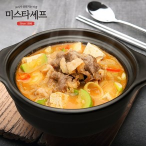 미스타셰프 차돌 된장찌개 500g 1팩, 1개