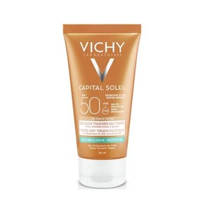 VICHY 프랑스 정품 비쉬 캐피탈 솔레일 SPF50 BB 틴티드 드라이 터치 에멀전 50ml, 1개