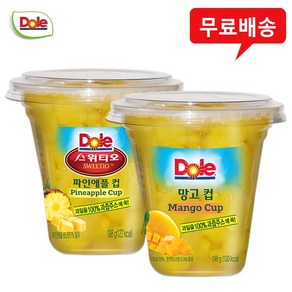 Dole 후룻컵 12컵(파인애플6+망고6)/무배, 1개