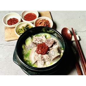 [신포순대] 순대국밥 돼지국밥 2팩, 600g, 2개