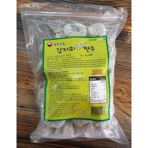 횡성식품 꼬물이 만두 감자피 만두 옹심이 만두 물 만두 1KG, 1개