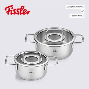 [휘슬러] 퓨어 글라스 팟 2종세트 (스튜팟 16cm+캐서롤 20cm), 상세 설명 참조, 상세 설명 참조, 1개