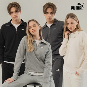 PUMA 22FW 푸마스포츠 유니 반집업맨투맨 4컬러 택1 921691