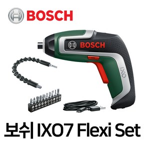 보쉬 IXO7 Flexi Set 충전 3.6V 스크류 드라이버 플렉시블 어댑터 세트