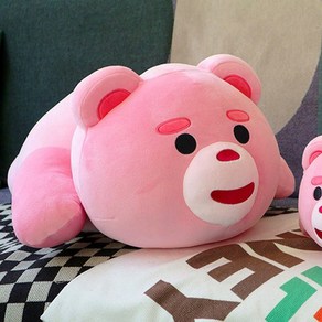 벨리곰 라잉 인형 30CM 애착 동물 귀여운 곰인형, 1개, 핑크