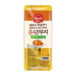 CJ 하선정 통단무지 400g, 1개