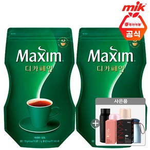 맥심 디카페인 리필 170g x 2개+사은품랜덤(id당1개)