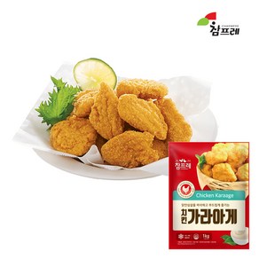 참프레-참 치킨 가라아게 1kg /국내산 안심순살, 3개