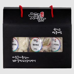 굿푸드365 우리쌀과 천연분말로 만든 오색 별속떡국 떡국떡 선물세트 2호, 1.2kg, 1세트