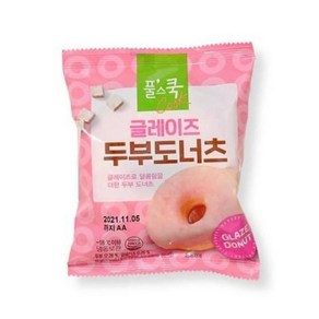 풀무원 풀스쿡 글레이즈 두부도너츠, 50g, 5개