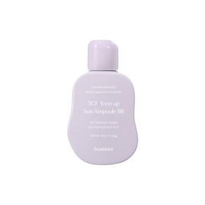 [파데프리] 프롬리에 5GF 톤업 선 앰플 비비 톤업 선크림 혼합자차 EGF FGF IGF, 02 보라, 60g, 1개