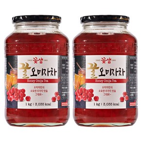 꽃샘 꿀오미자차 1kg, 2개, 2개, 1개입