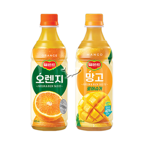 델몬트 400ml 2종 오렌지 10개+망고 10개 총20개, 20개