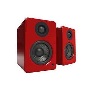 Kanto Audio 칸토오디오 YU2 액티브 스피커 USB DAC 내장, Gloss Red