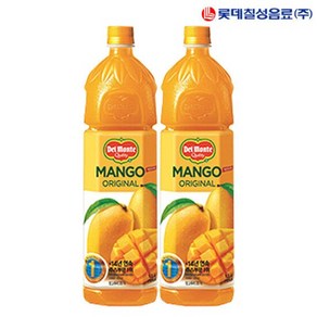 롯데 델몬트망고 로어슈거1.5L x4펫